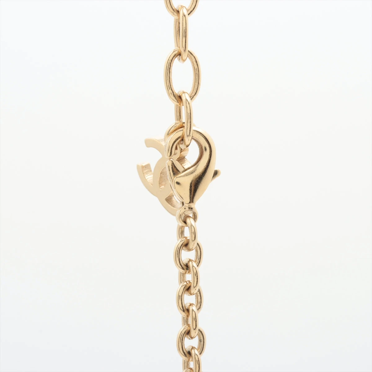【CHANEL】ココマーク F21K ネックレス GP×ラインストーン シャネル ココマーク F21K ネックレス GP×ラインストーン