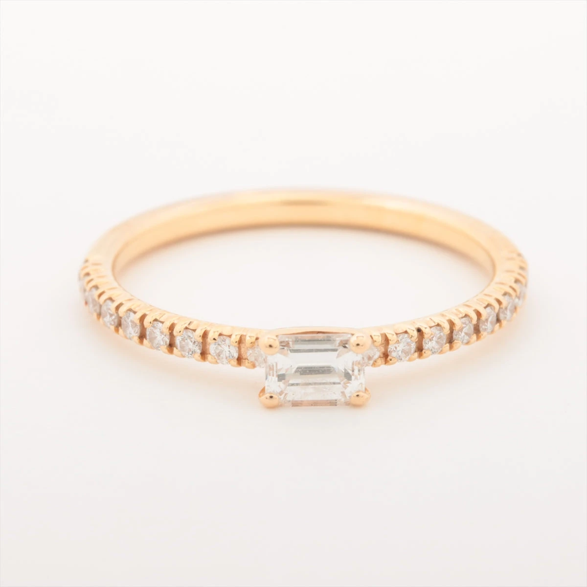 エタンセル ドゥ カルティエ エメラルドカット ダイヤリング Cartier エタンセル ドゥ カルティエ エメラルドカット