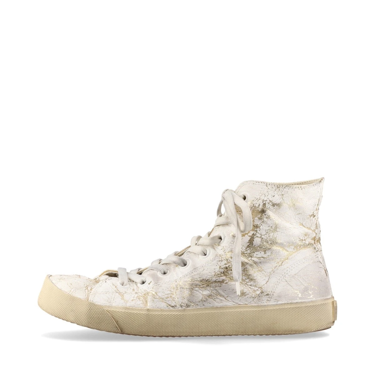 メゾンマルジェラ TABI レザー ハイカットスニーカー 41 メンズ