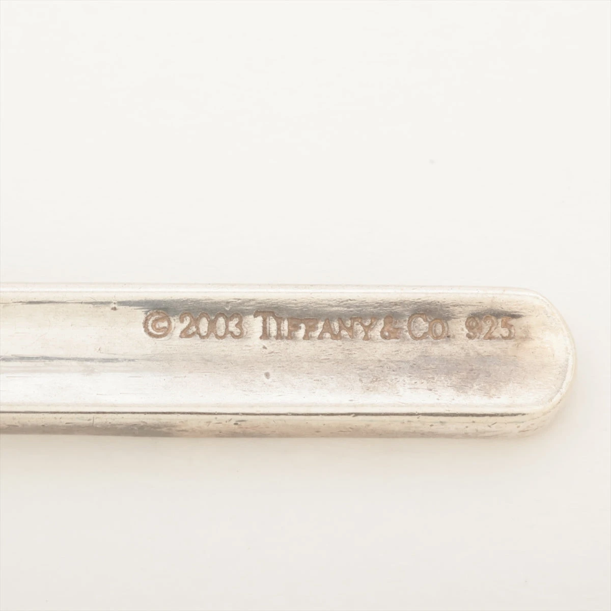 【極美品】ティファニー ピアス ナロー バー 1837 シルバー925 極美品】ティファニー ピアス ナロー バー 1837 シルバー925