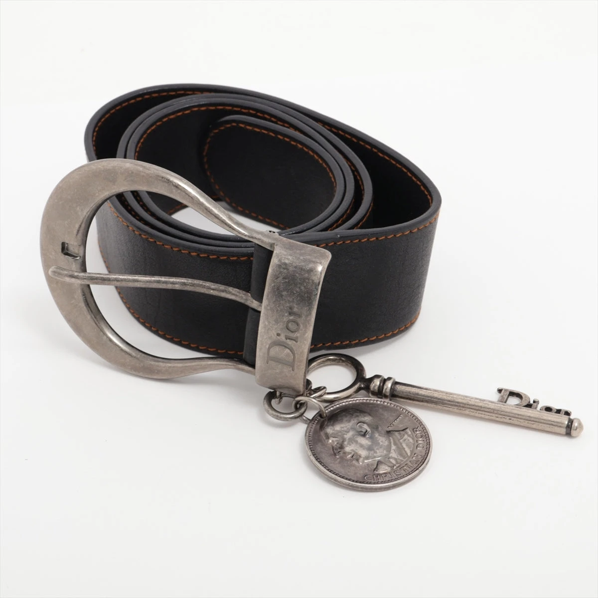 Dior homme Dバックルスエードベルト　85サイズ DiorHOMME ディオールオム Dバックルベルト Dior homme Dバックル