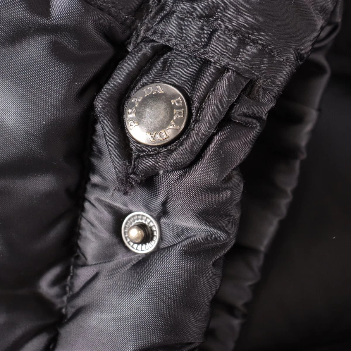 プラダスポーツ トライアングルロゴ 13AW ナイロン ダウンジャケット