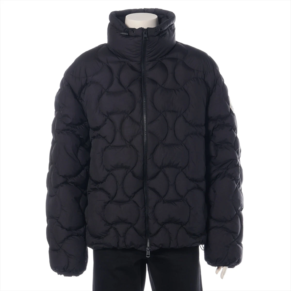 モンクレール 23年 ナイロン ダウンジャケット 5 メンズ ブラック