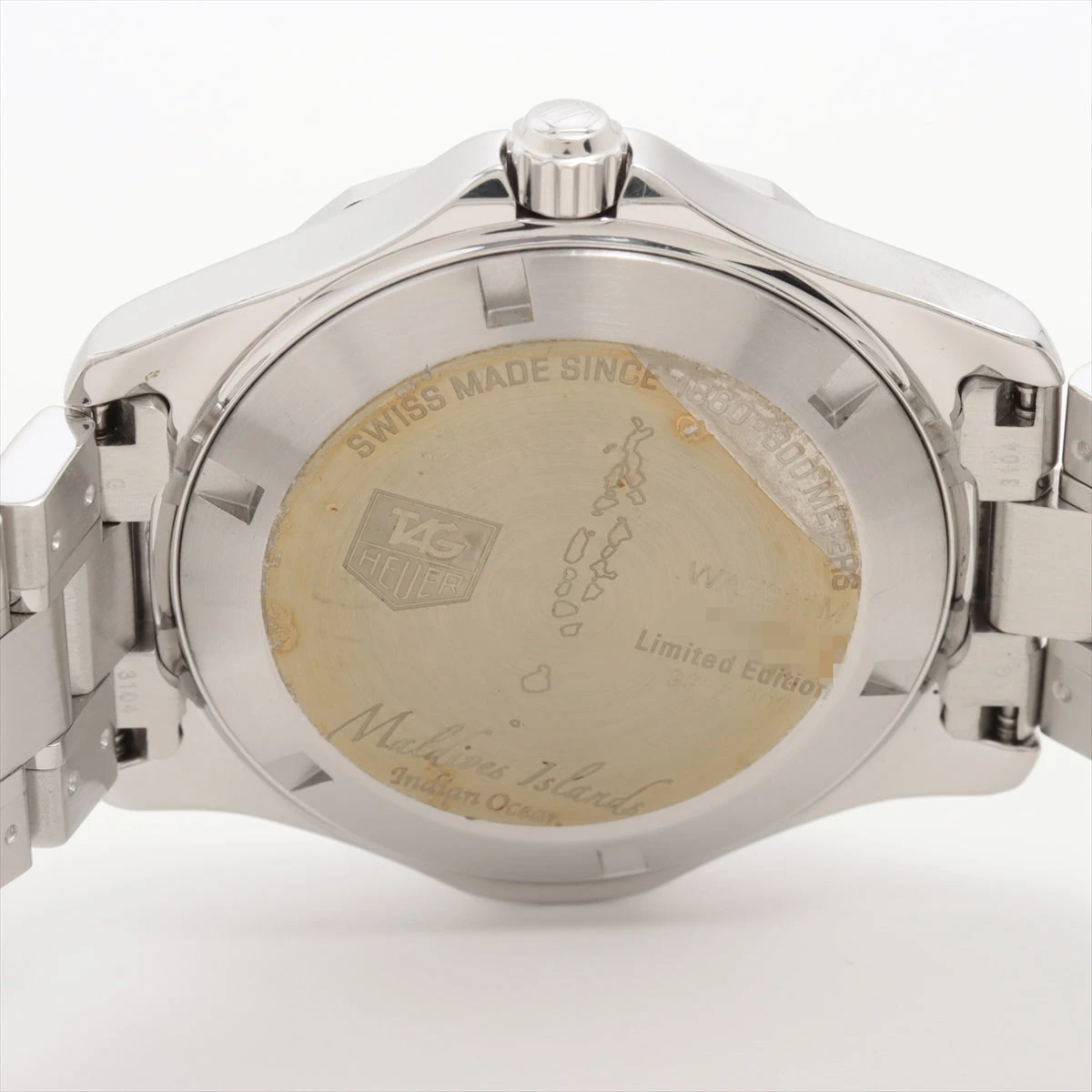 タグホイヤー アクアレーサー モルディブ WAF211M.BA0806 SS AT ブルー