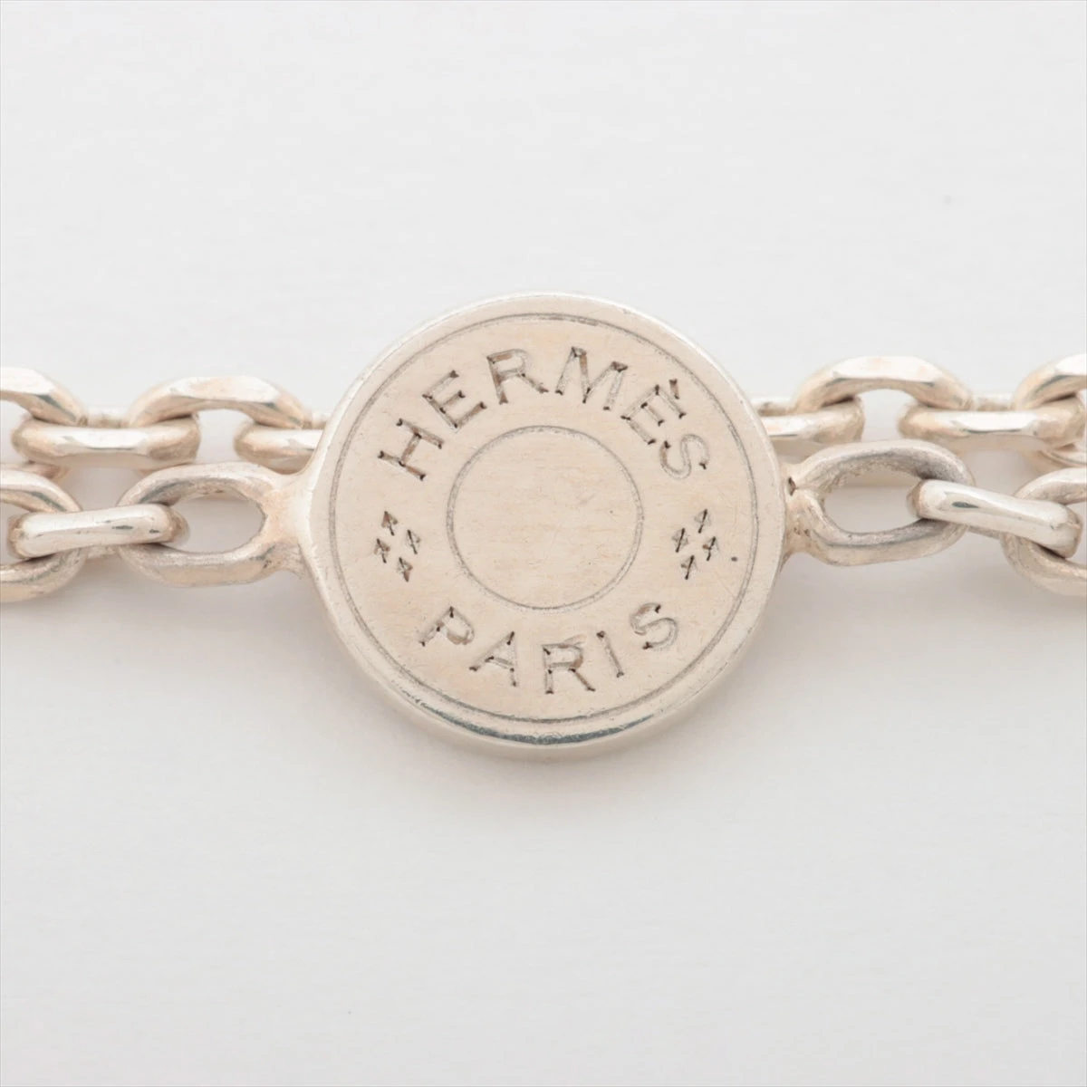 【正規品】HERMES セリエ　ネックレス(大) HERMES エルメス セリエ ネックレス 18金 K18 シルバー