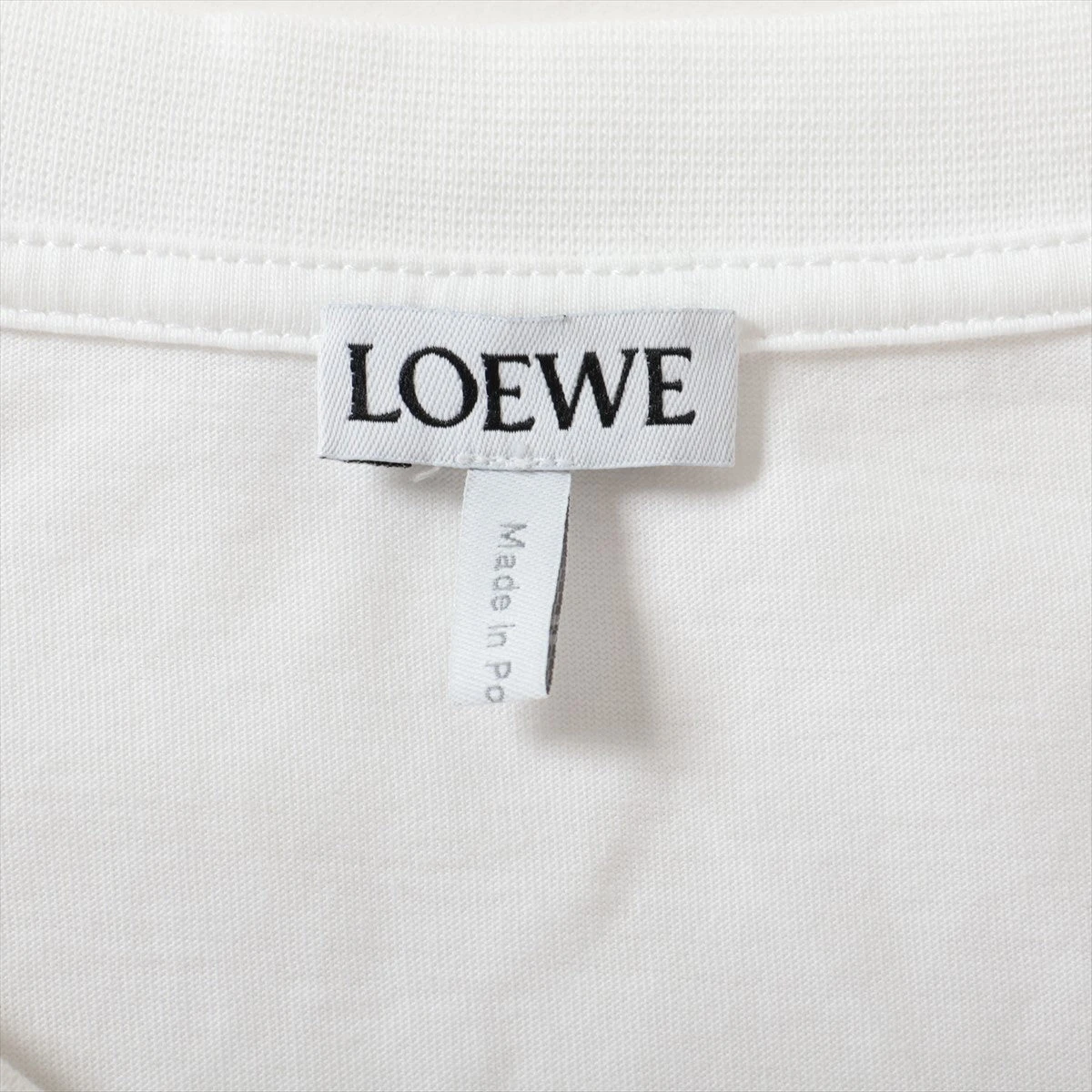 ロエベ アナグラム コットン Tシャツ XS レディース ホワイト