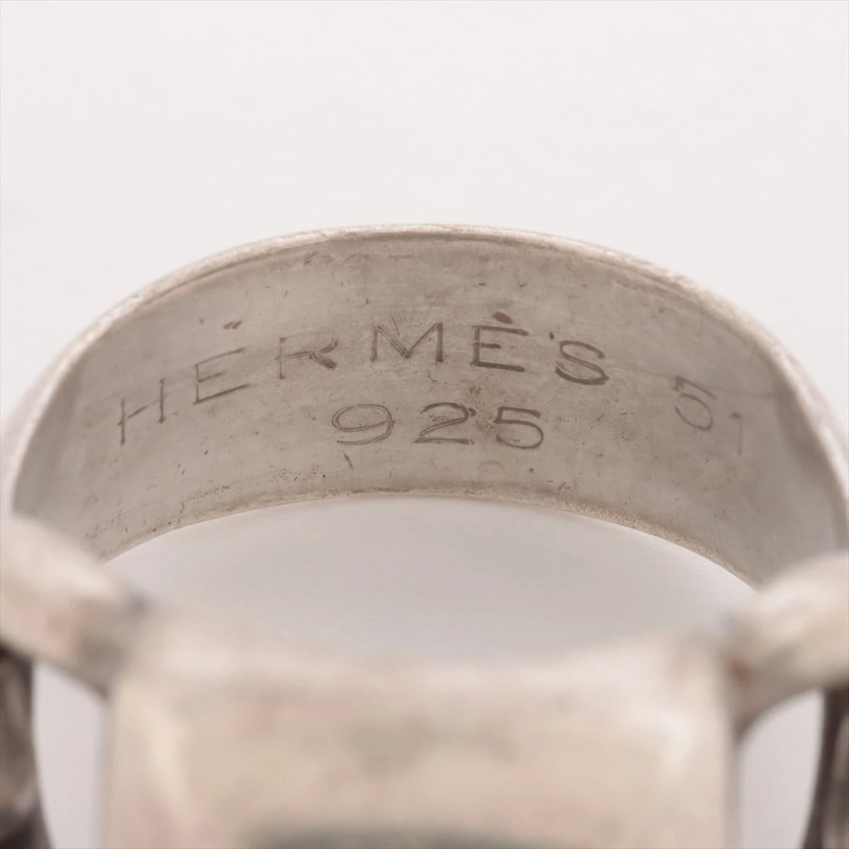 エルメス メドール リング 51 925 7.6g シルバー A3056950｜中古