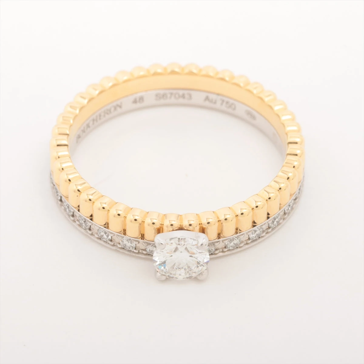 ブシュロン カトル ソリテール Au750 ダイヤモンドリング QUATRE CLASSIQUE キャトル クラシック | ダイヤモンド