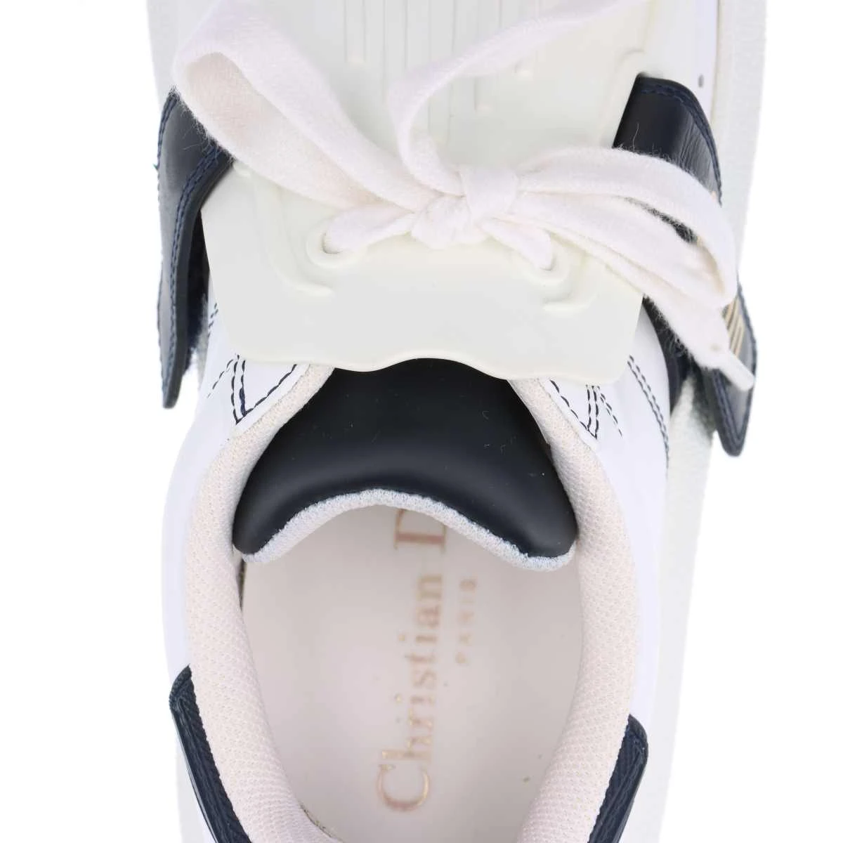 【正規品】極美品 Dior-ID ディオールアイディー スニーカー 36 1/2 クリスチャンディオール DIOR-ID レザー×ラバー スニーカー 36 1