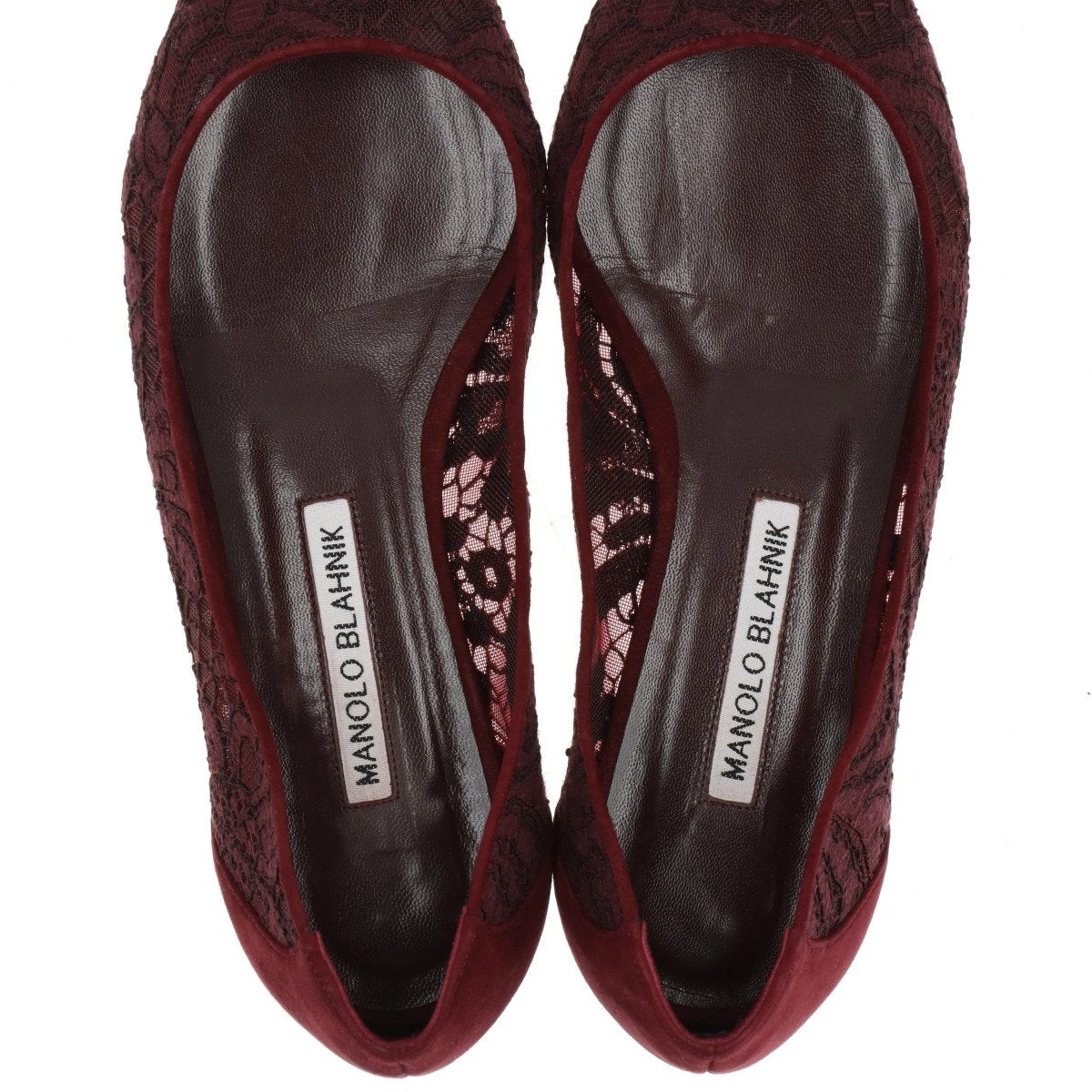 マノロ ブラニク パテント パンプス ポインテッドトゥ 36 1/2 ベージュ Manolo Blahnik(マノロ ブラニク) BBFLATポインテッドトゥ