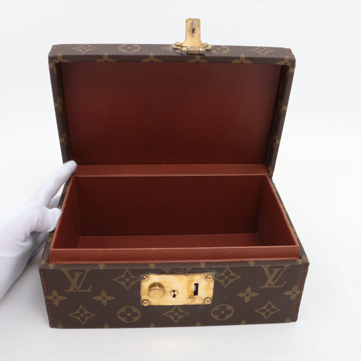 Louis Vuitton モノグラム　ボワットアトゥー ジュエリーボックス LOUIS VUITTON 美品 ルイヴィトン モノグラム ボワット ビジュー