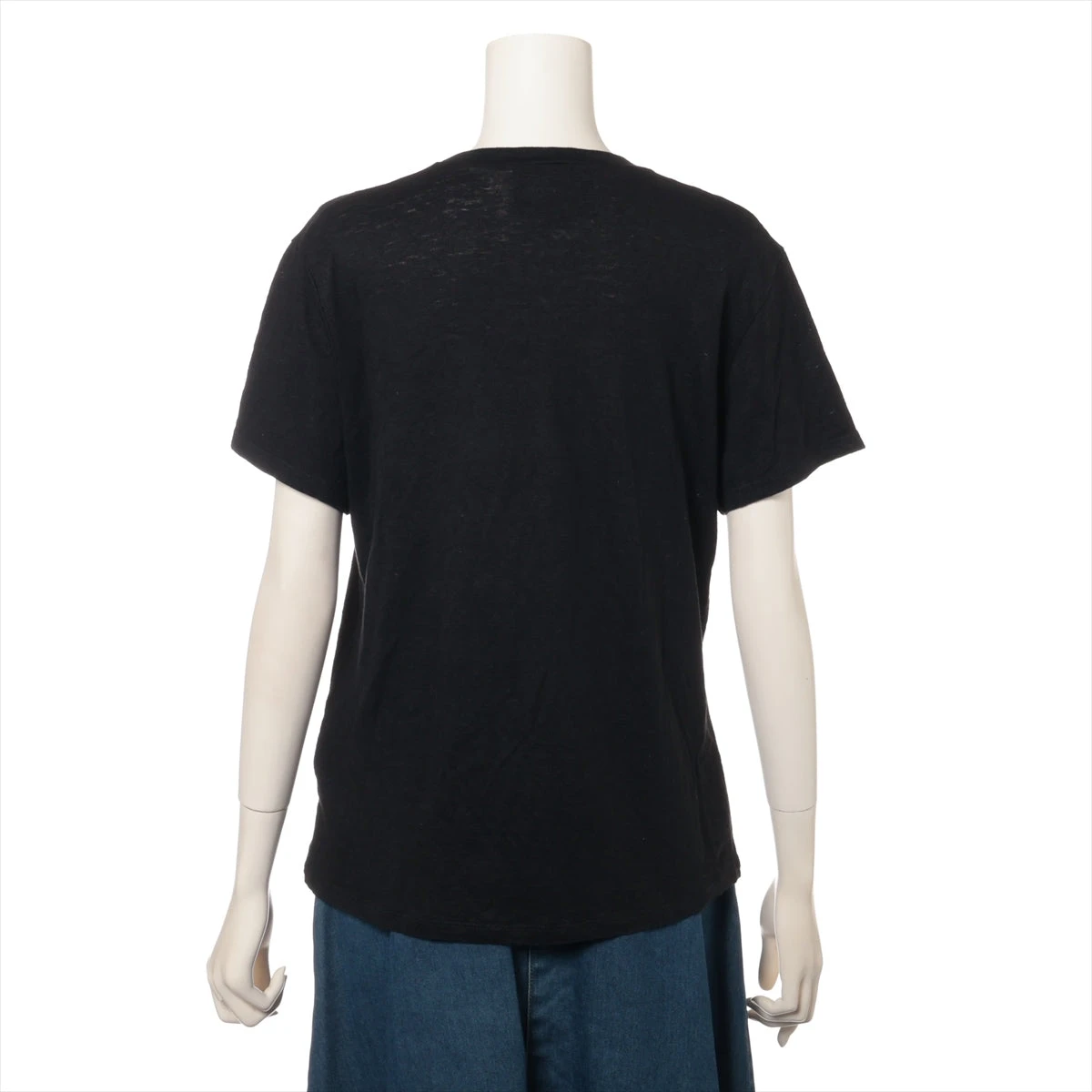 グッチ ブラックコットンTシャツ グッチ コットン Tシャツ XS メンズ ブラック 615044 A3261378