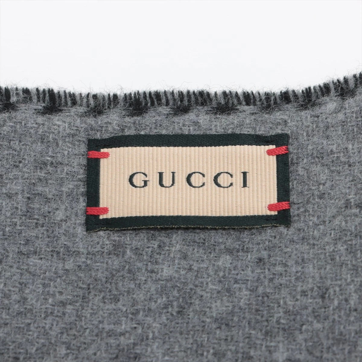 本物保証 GUCCI マフラー インターロッキングG 男女 715497 グッチ 715497 インターロッキングG マフラー ウール×カシミヤ