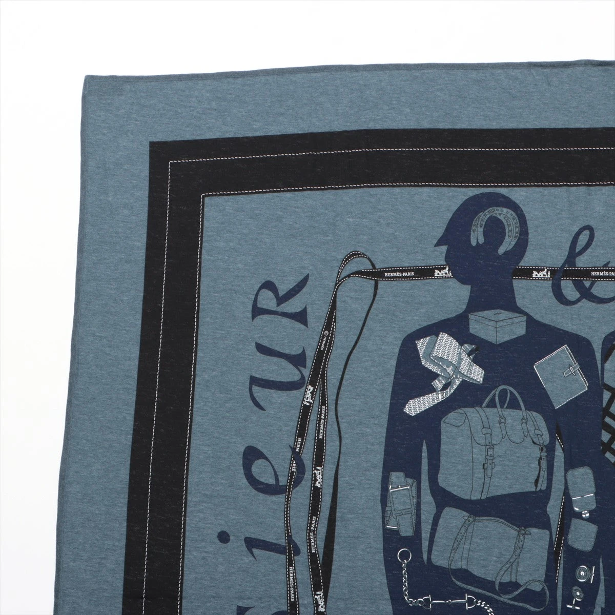 HERMES Monsieur et Madame スカーフ Hermes Scarf 