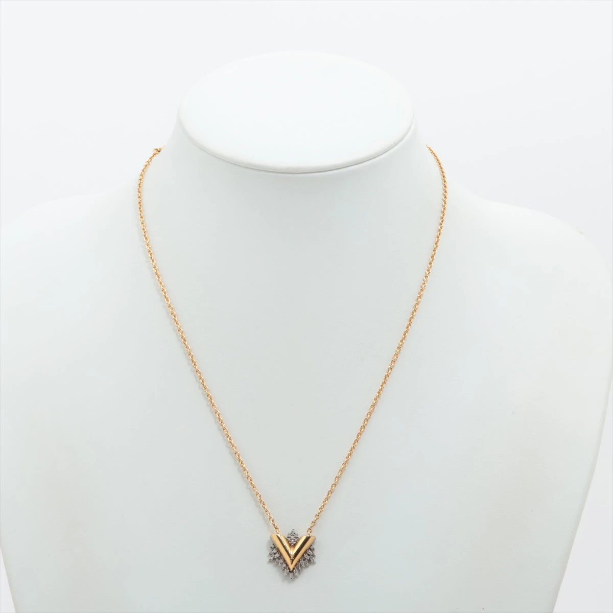 ルイヴィトン コリエ グローリーV ネックレス M00366 ゴールド 3040