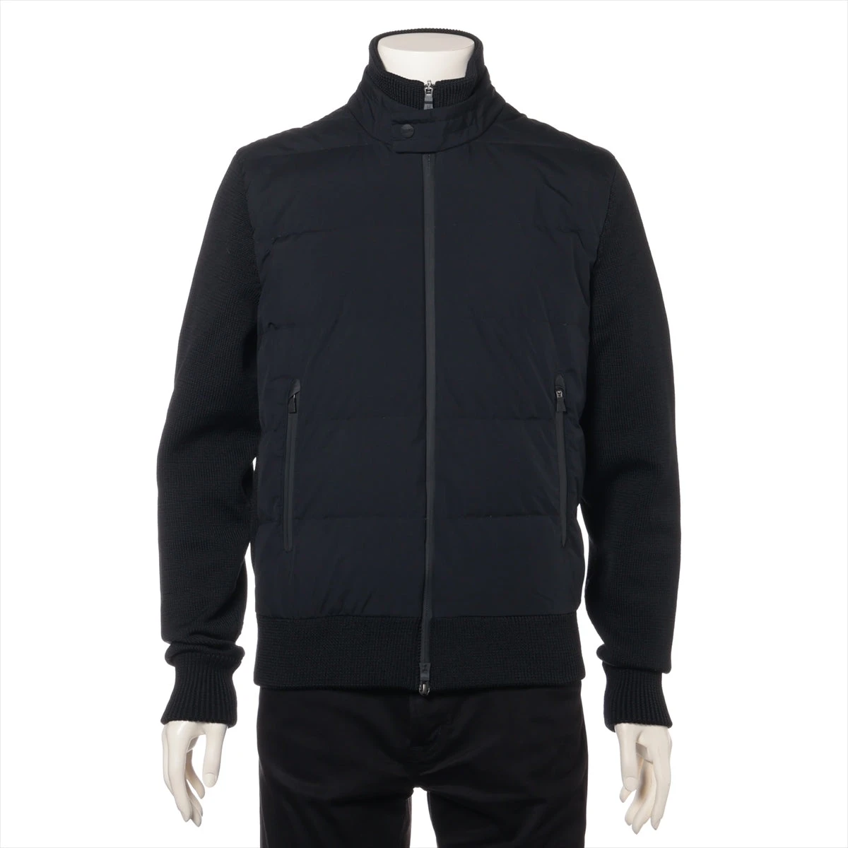 未使用級美品✨　ヘルノ　ダウンジャケット　ネイビー　2way 48 2025年最新】herno 48の人気アイテム - メルカリ