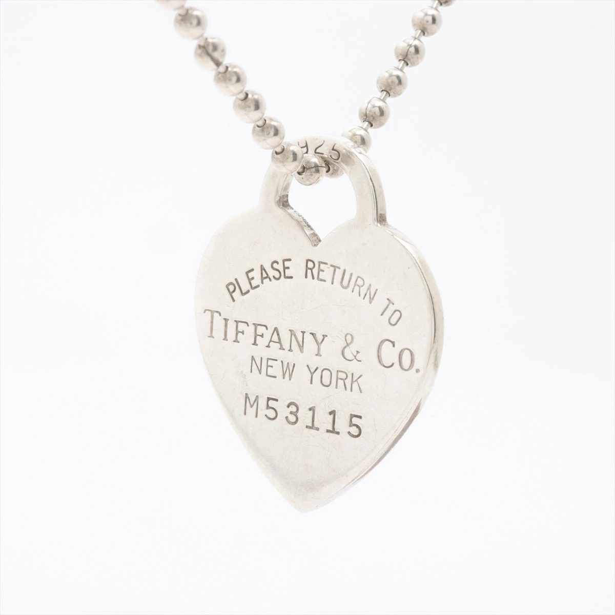 Tiffany & Co.リターントゥティファニーハートボールチェーンネックレス