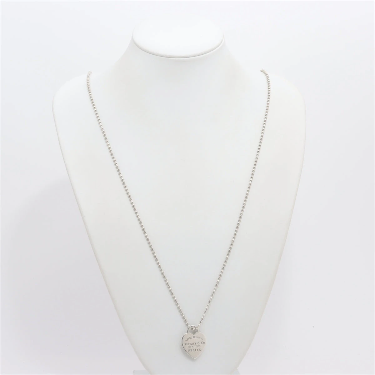 Tiffany リターントゥティファニー ハートタグロングボールチェーン