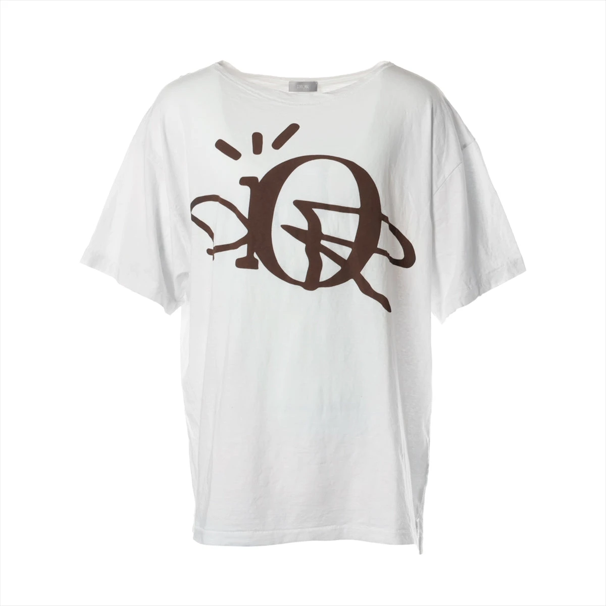 最大12%OFFクーポン ディオール×トラヴィススコット 22AW メンズ M Tシャツ コットン 靴