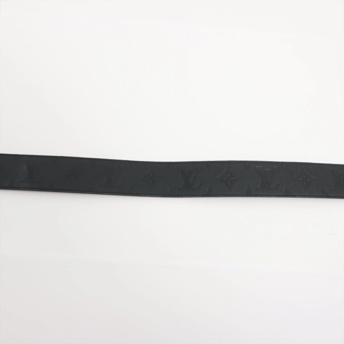ルイ・ヴィトン ブラックレザーベルト　M0717V サイズ85 ルイ・ヴィトン ブラックレザーベルト M0717V サイズ85