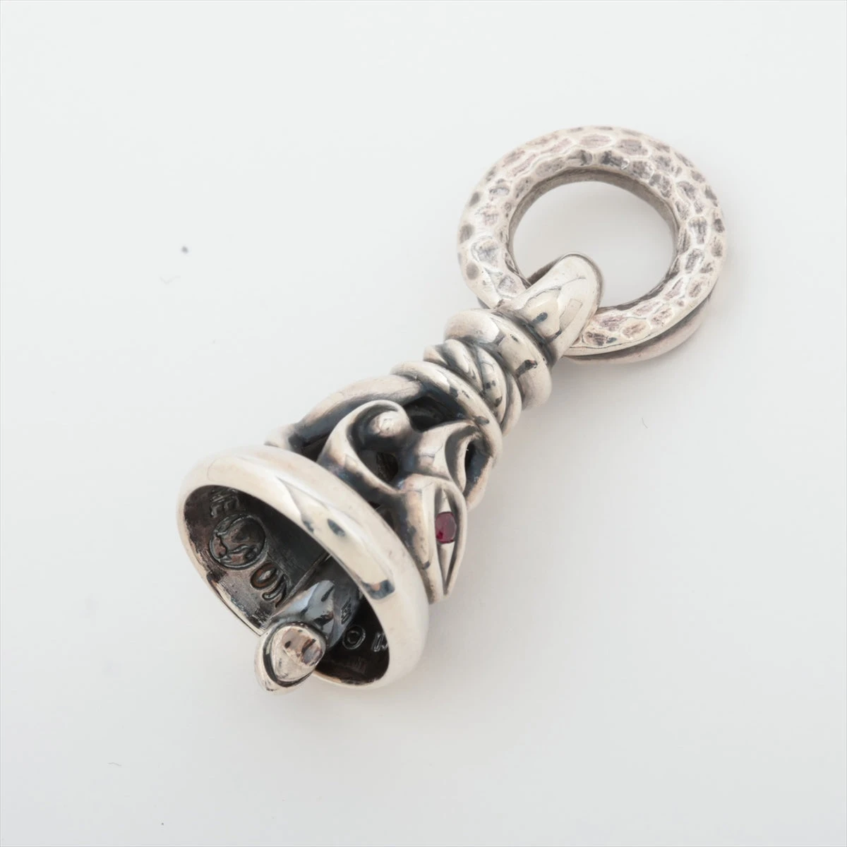 【鑑定付】ロンワンズ　２ クレーン ベル ペンダント　トップ　チャーム　M LONE ONES - 【鑑定付】ロンワンズ 2 クレーン ベル ペンダント