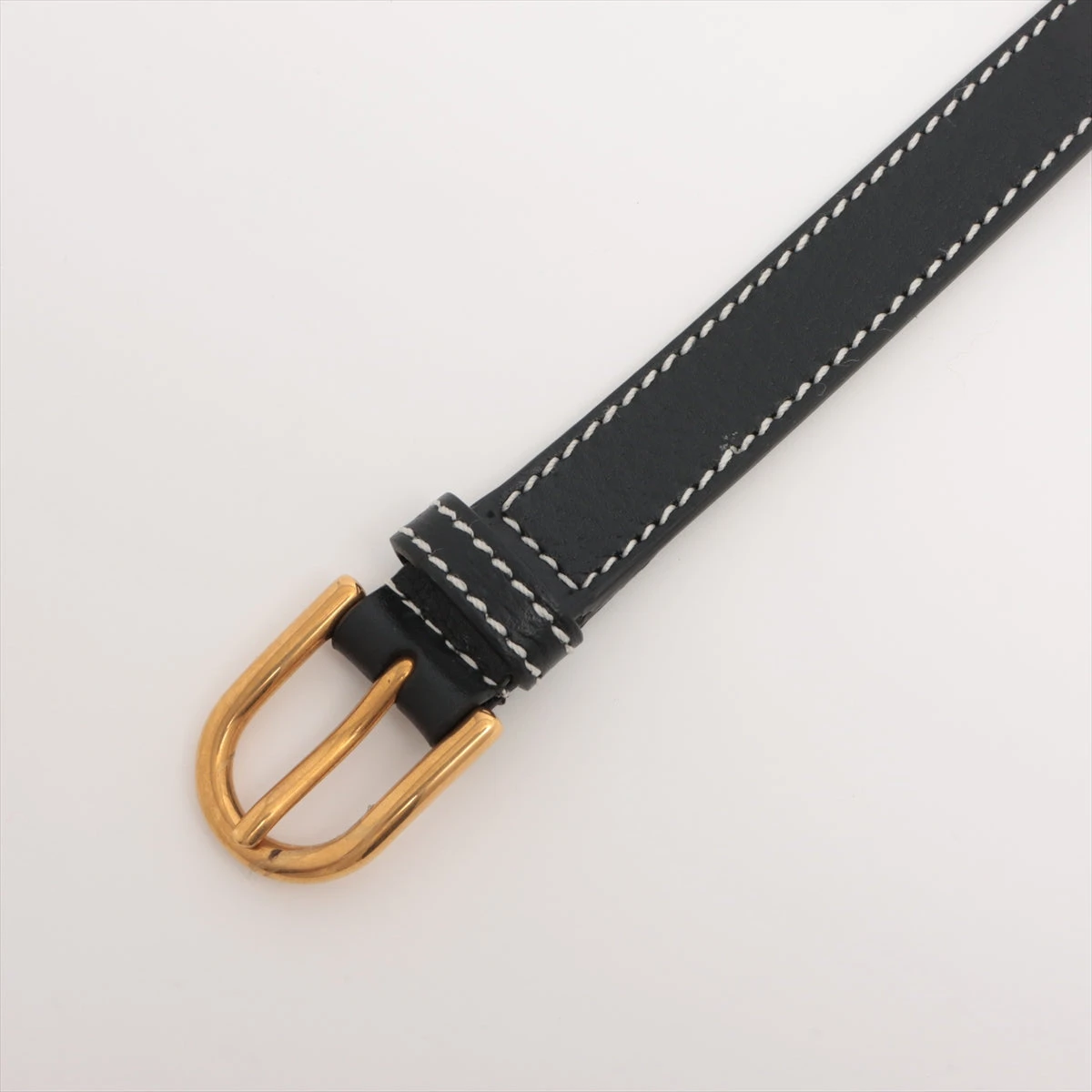 グッチ　ショルダーストラップ　ブラック 未使用品✨グッチ ショルダーストラップ レザー ブラック 黒