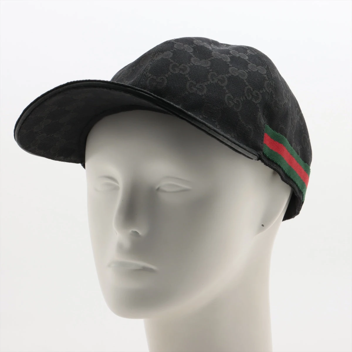 グッチ 200035 GGキャンバス キャップ XL ポリエステル×ナイロン