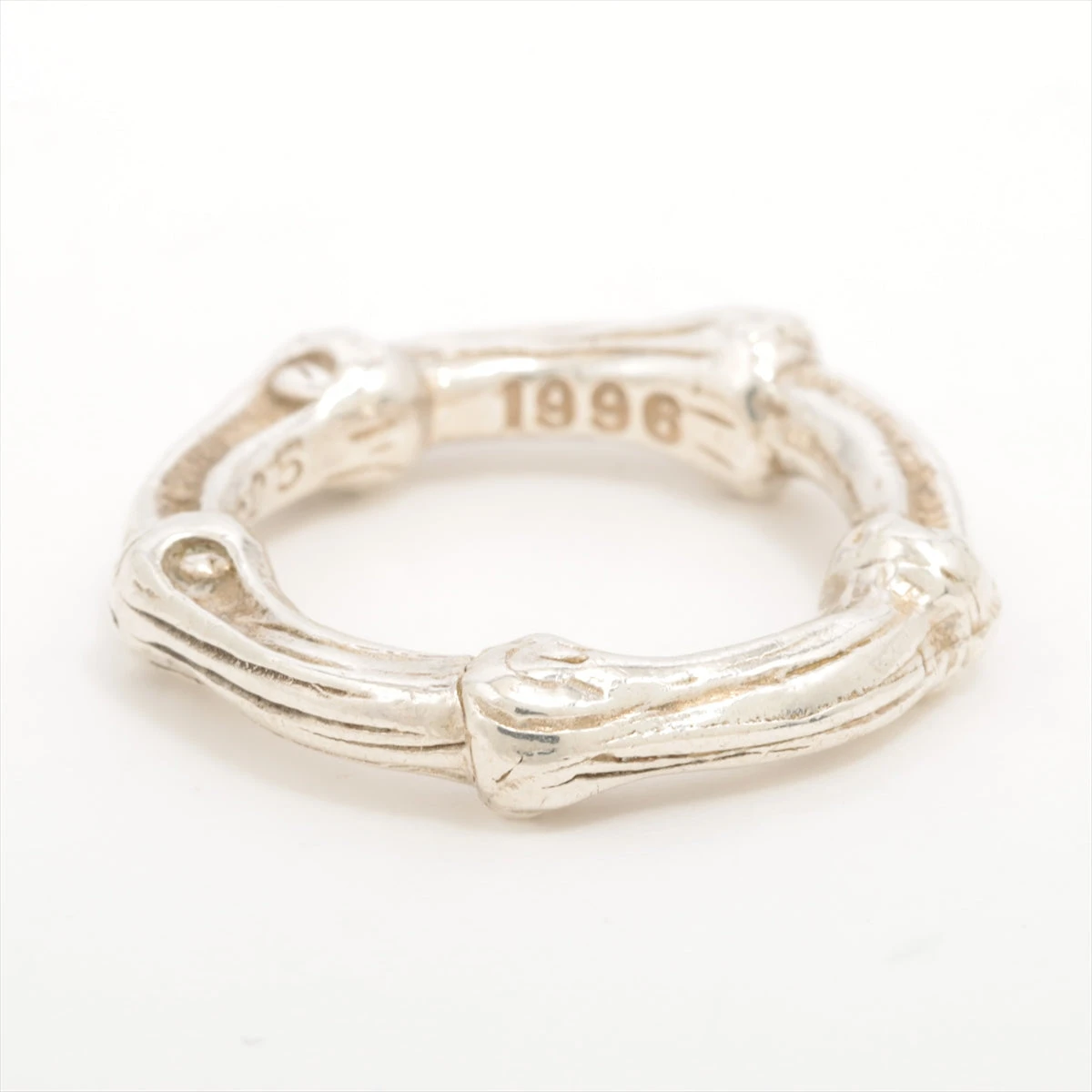 バンブーリング 楽天市場】ティファニー バンブー リング 指輪/Sv925-6.3g/13号