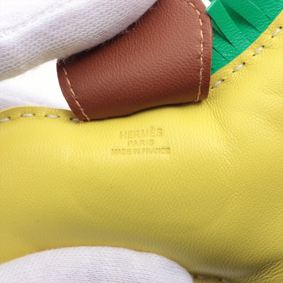 爆安✨エルメス　ロデオチャームMM Y2020 アニョーミロ　グリーン 爆安✨エルメス ロデオチャームMM Y2020 アニョーミロ グリーン