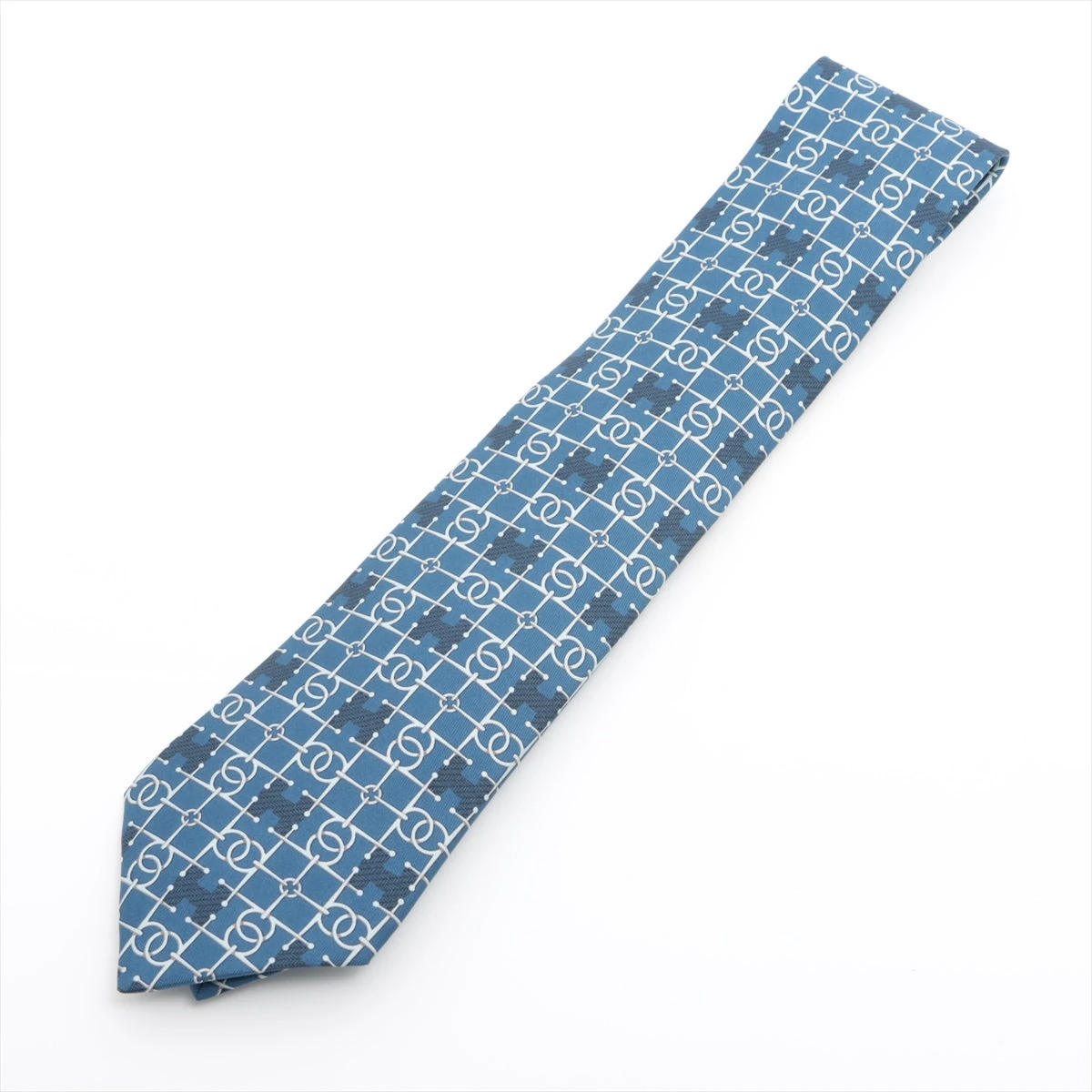 【美品✨】HERMES 水色Hロゴ ネクタイ ブルー 楽天市場】HERMES エルメス ネクタイ H柄 Hモチーフ シルク100% ブルー