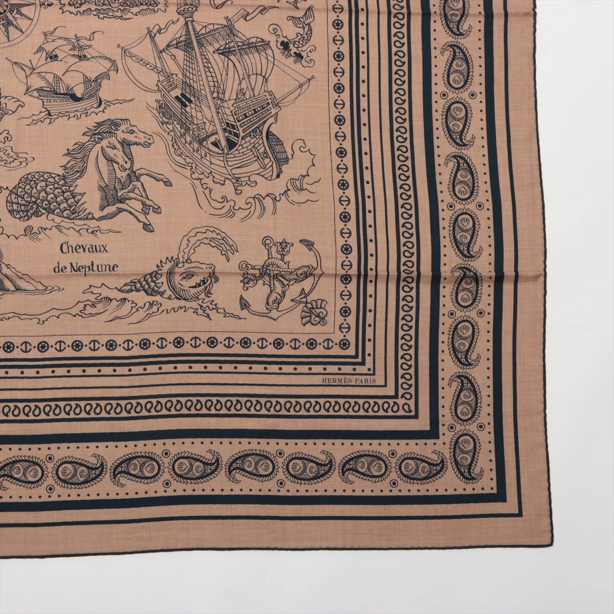 エルメス カレジェアン Tatouages Marins Bandana 船乗りの