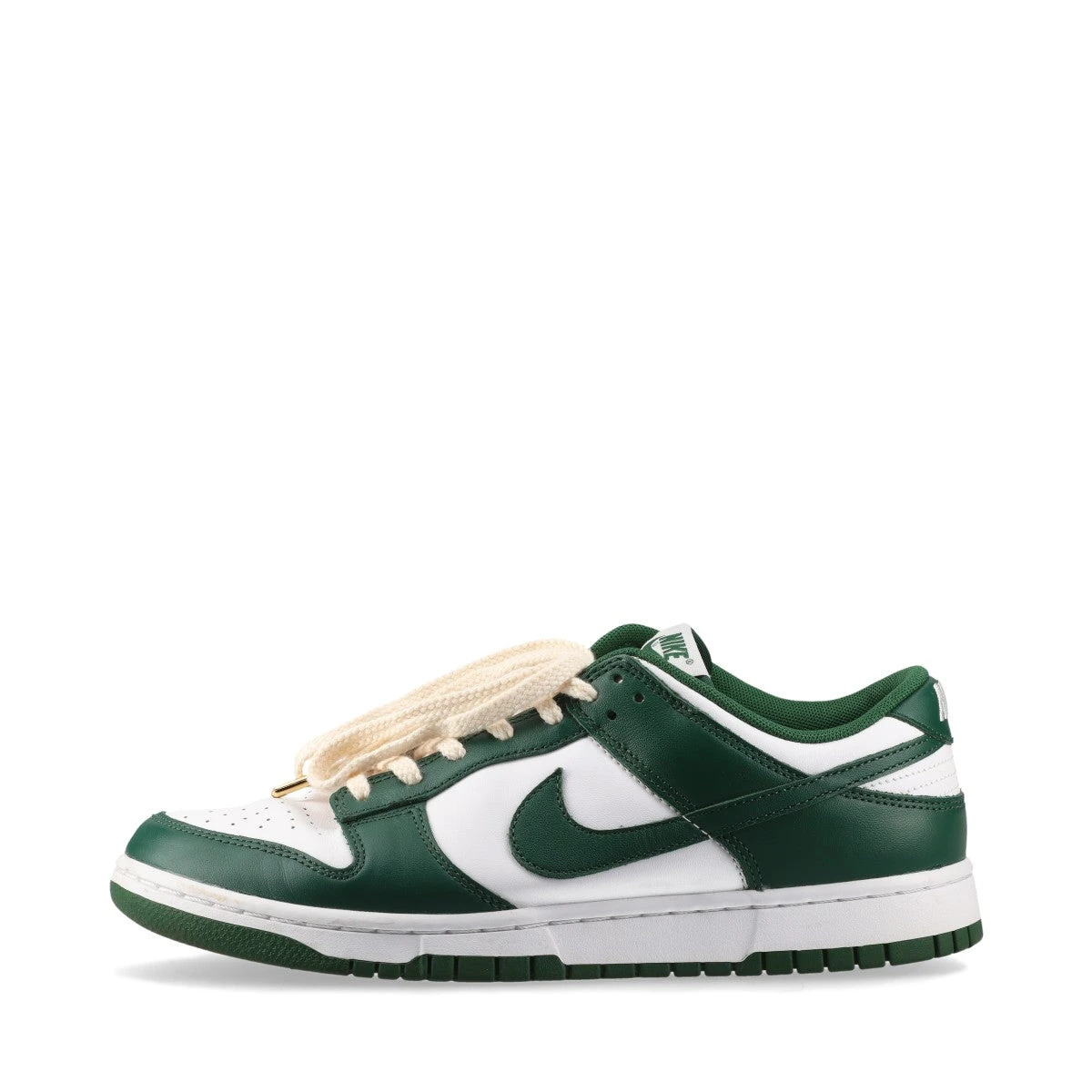 Nike Dunk Low ホワイト レザー スニーカー26.5cm 年内出品 ナイキ NIKE ダンクロー スニーカー メンズ DUNK LOW オフ