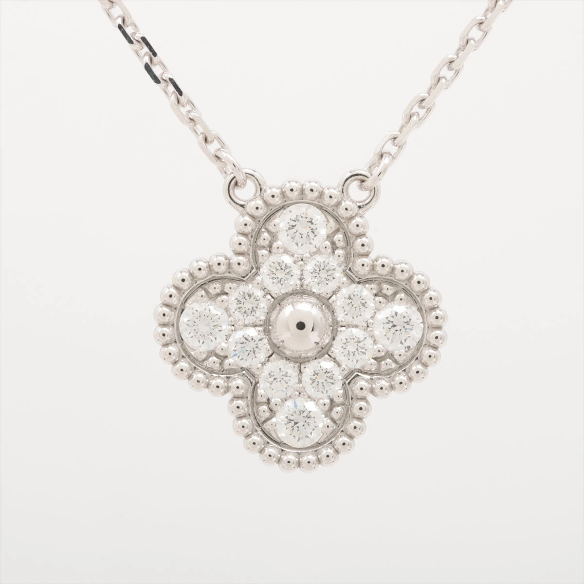 ヴァンクリーフ&アーペル ヴィンテージアルハンブラ ダイヤ ネックレス