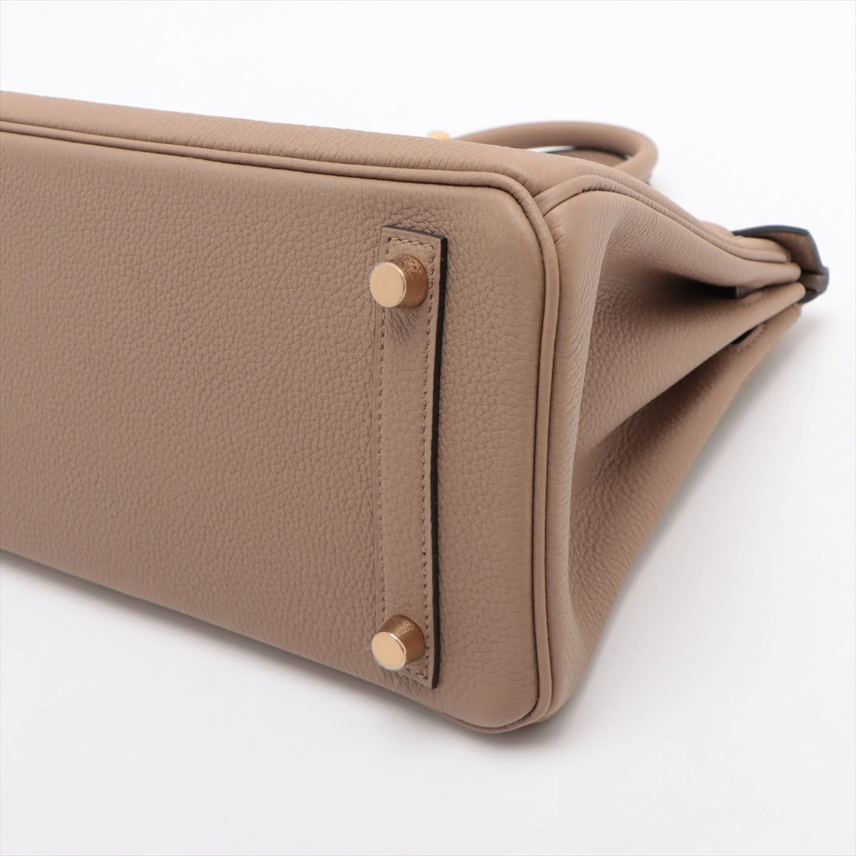 エルメス バーキン25 トゴ ベージュマルファ ゴールド金具 W
