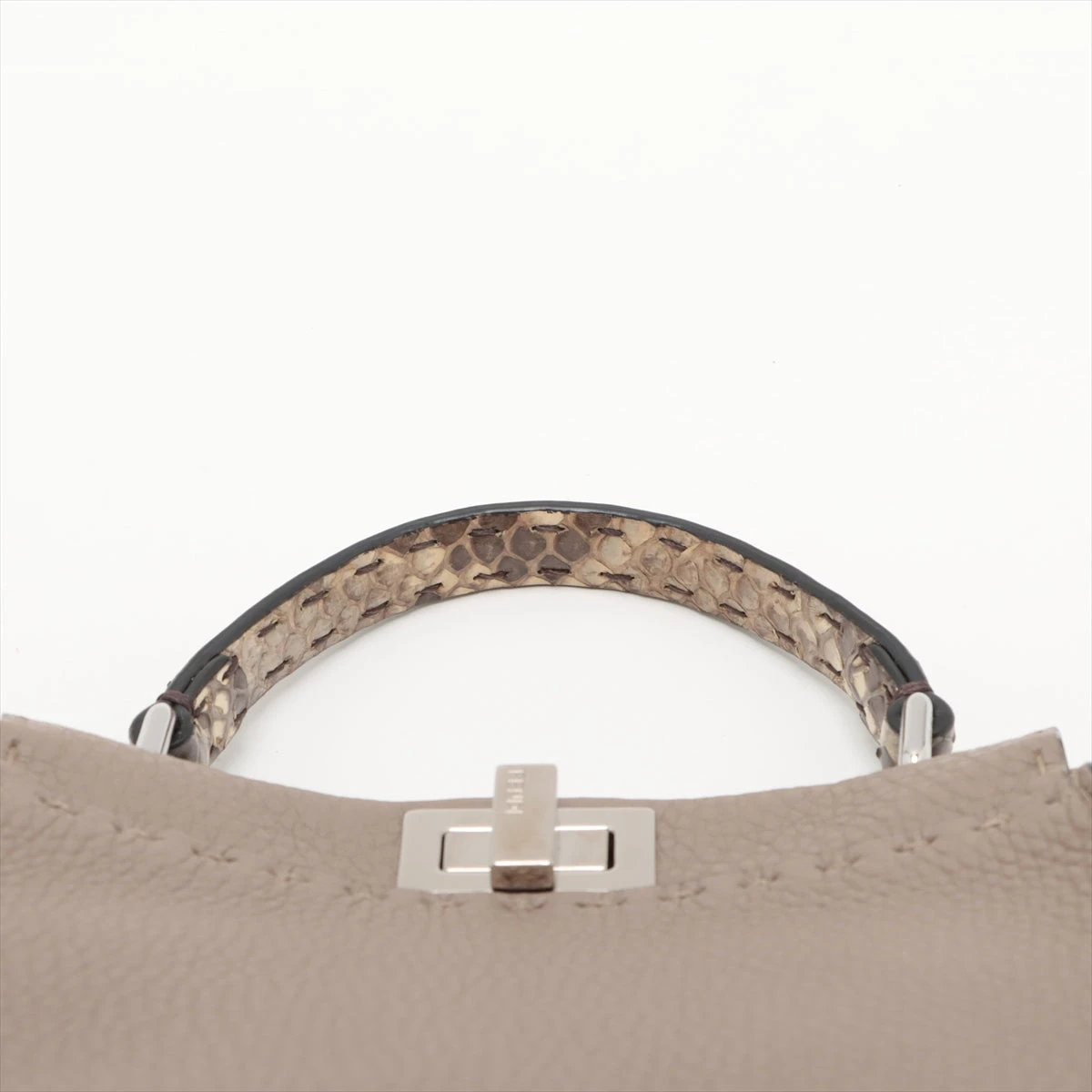 FENDI】フェンディ ピーカブー ミニ セレリア パイソン バッグ