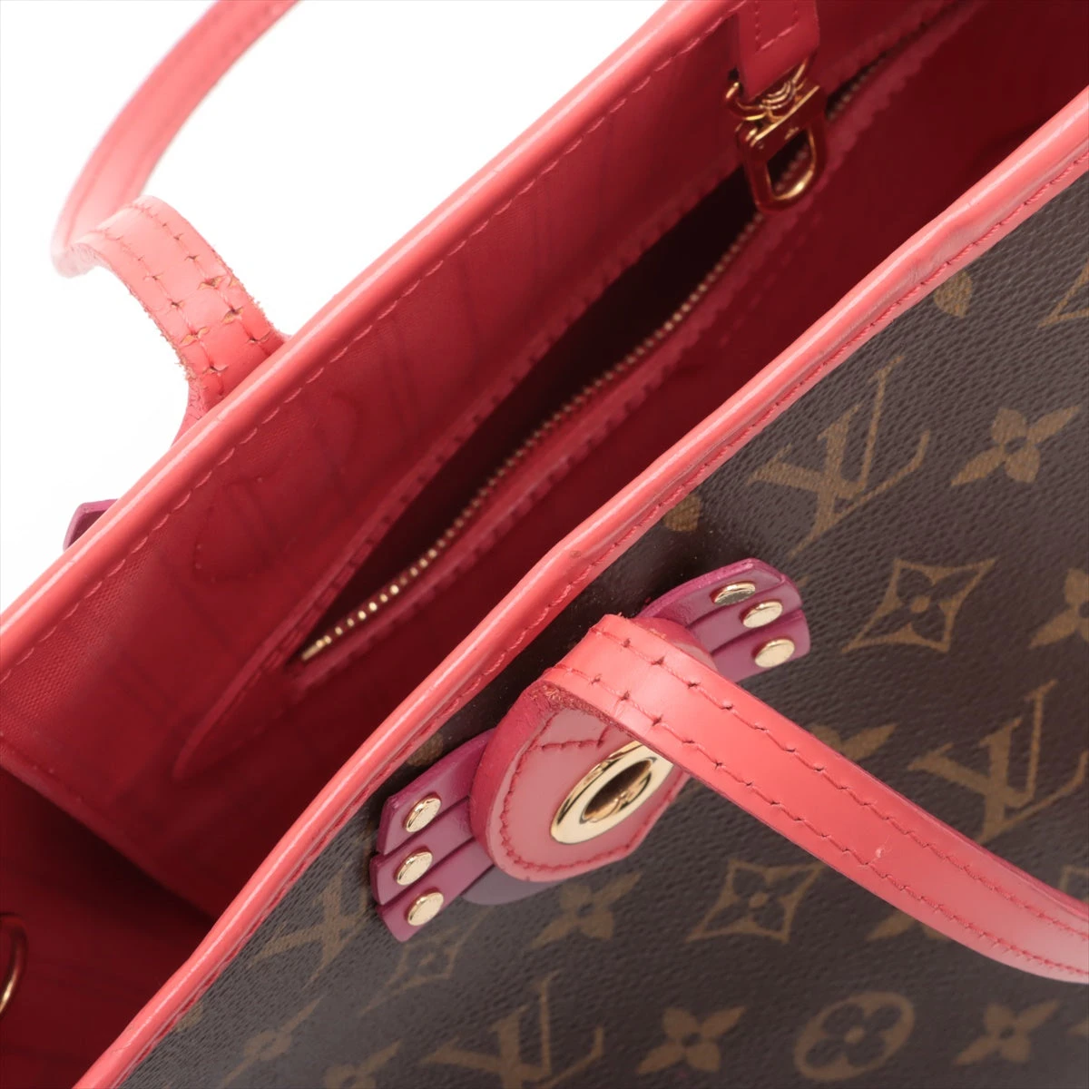 ヴィトン モノグラムトーテム ネヴァーフルMM M41663 A3039545｜中古