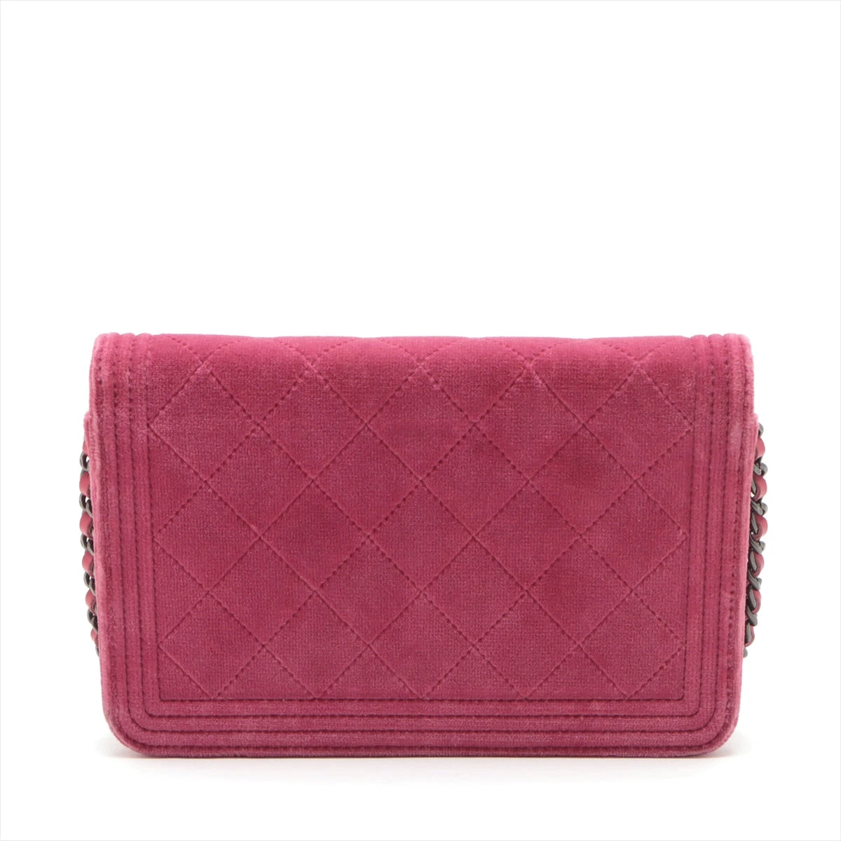★25A★【CHANEL】カメリアベロアチェーンウォレット 楽天市場】【財布】CHANEL シャネル カメリア チェーン