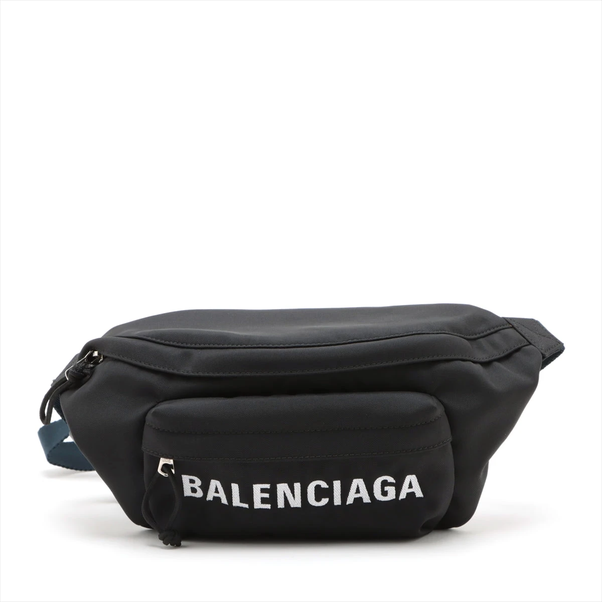 美品】BALENCIAGA ウィールベルトボディバッグ黒 バレンシアガ 【極美