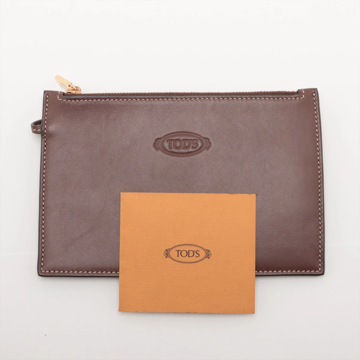 トッズ Tタイムレス デニム×レザー 2WAYハンドバッグ ブルー