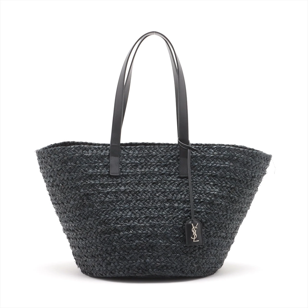 夏に◎サンローラン Panier ラフィア トートバッグ 大容量 PANIER Medium bag in raffia | Saint Laurent | YSL US