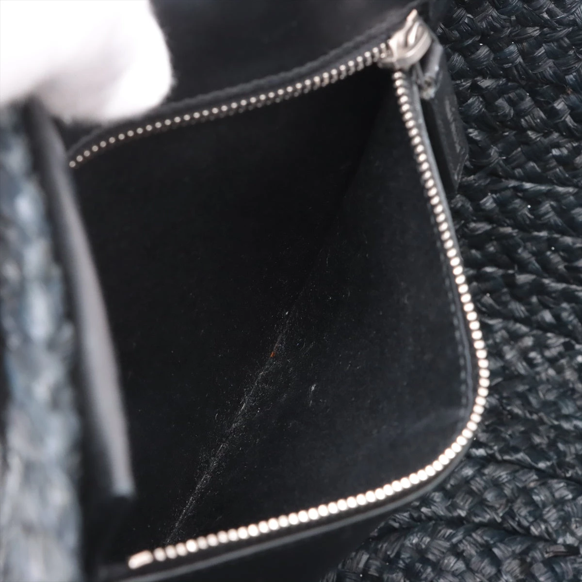 上品*サンローラン*ラフィア レザー クラッチバッグ Uptown アップタウン Saint Laurent(サンローラン) バッグ・カバン