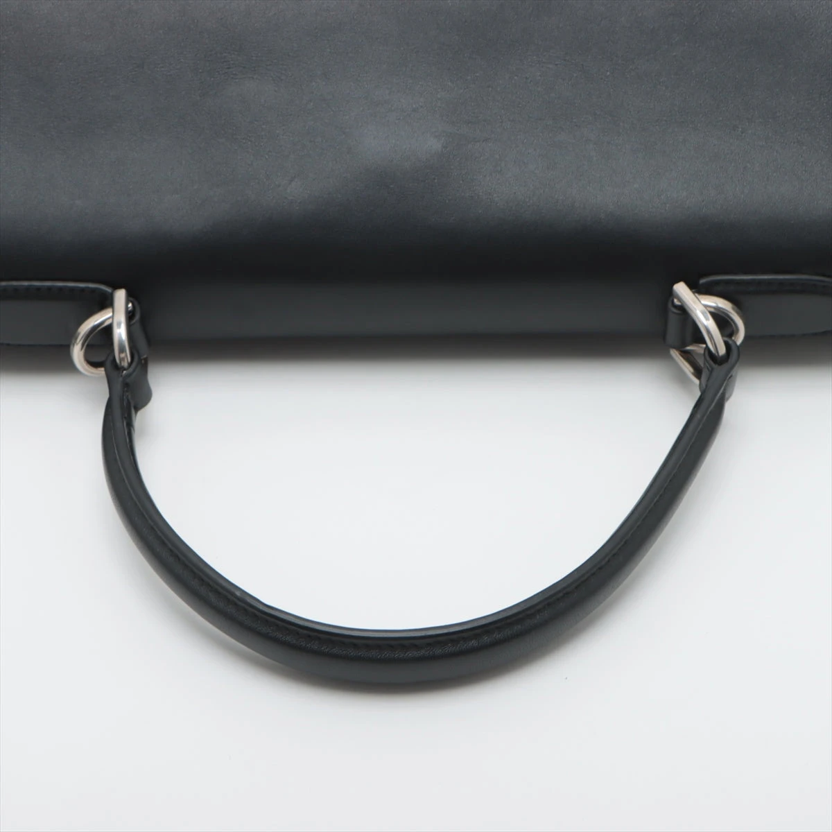 美品／超レア☆BALENCIAGA ビジネスバッグ 2way オールレザー バレンシアガ レザー 2WAYビジネスバッグ ブラック 721983