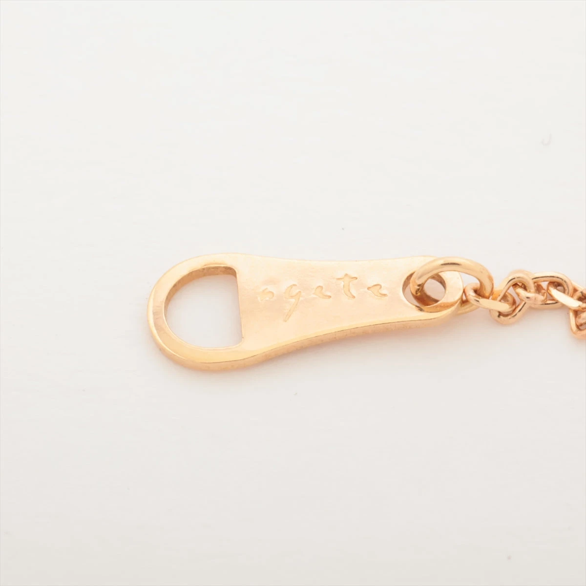 デザイン ブレスレット K18 750 18cm 1.9g 金 イエロー ゴールド