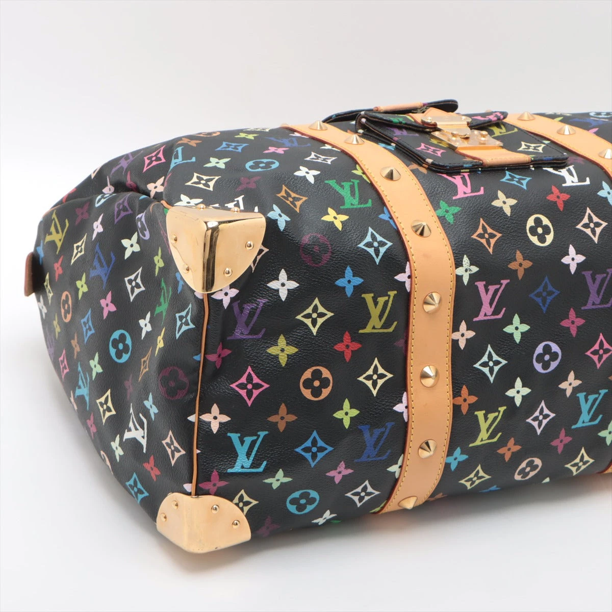 ヴィトン マルチカラー キーポル45 M92640 AP085385｜中古