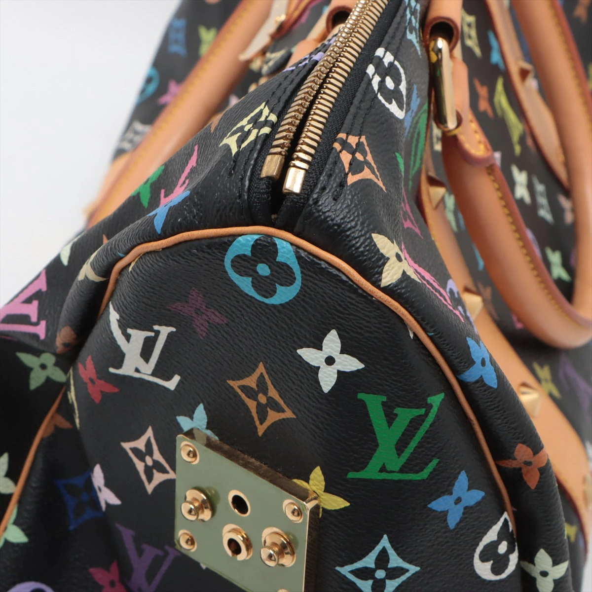 ヴィトン マルチカラー キーポル45 M92640 AP085385｜中古
