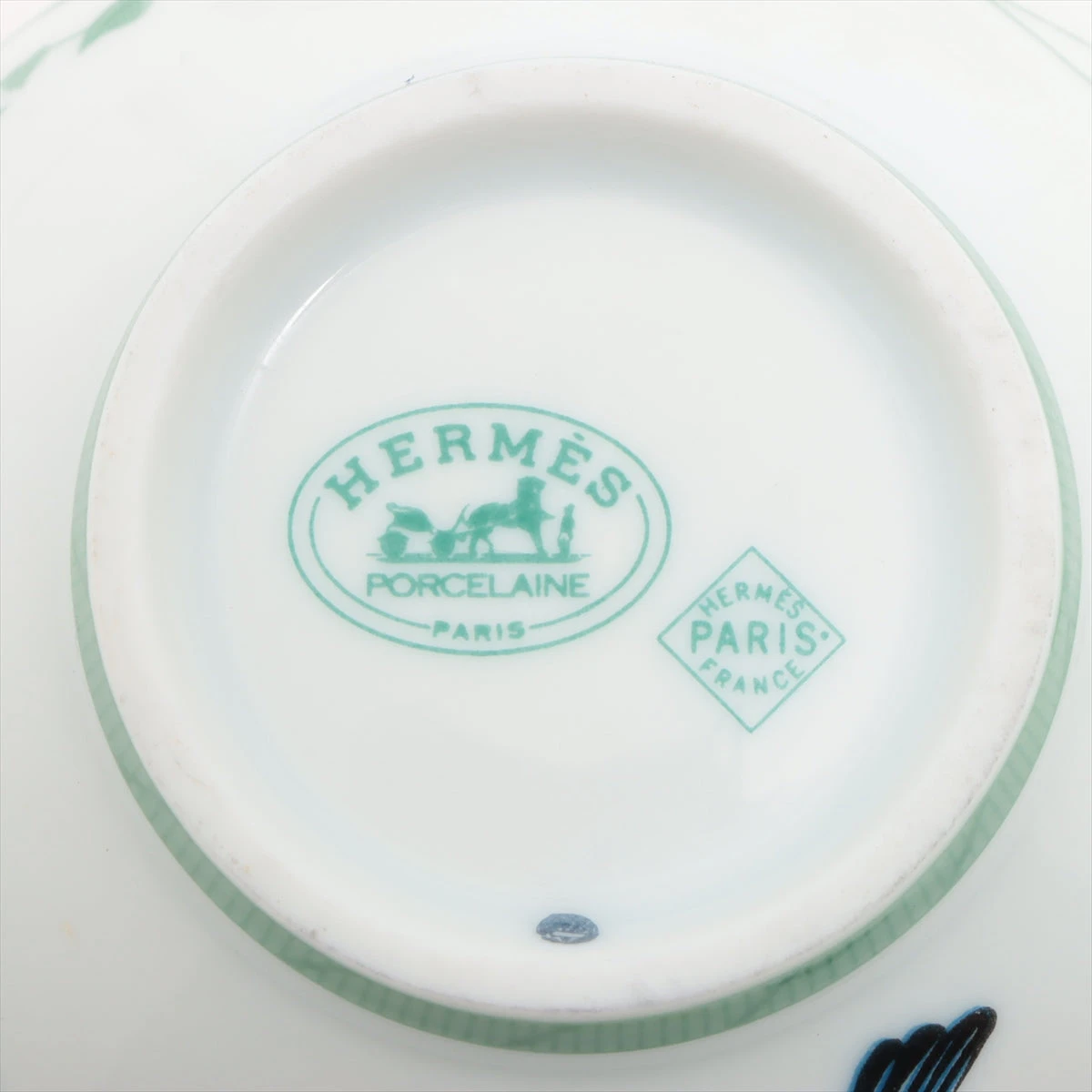 エルメス トゥカン ティーカップ 陶器 グリーン 6客セット A3039236