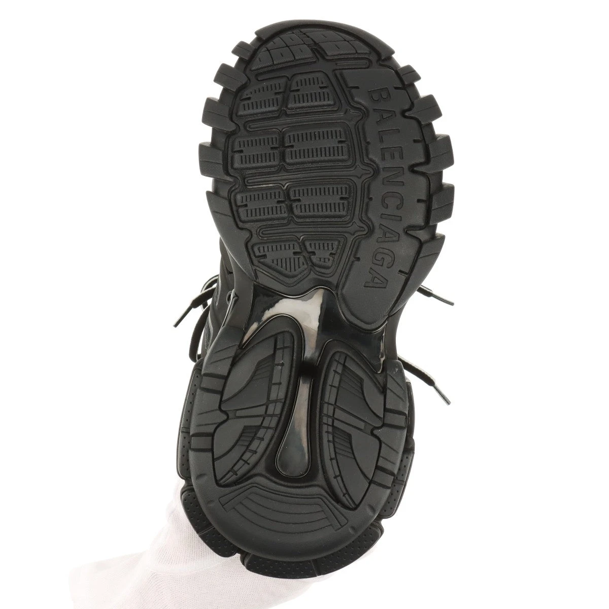 BALENCIAGA ブラック ハイカットスニーカー 37サイズ - メルカリ