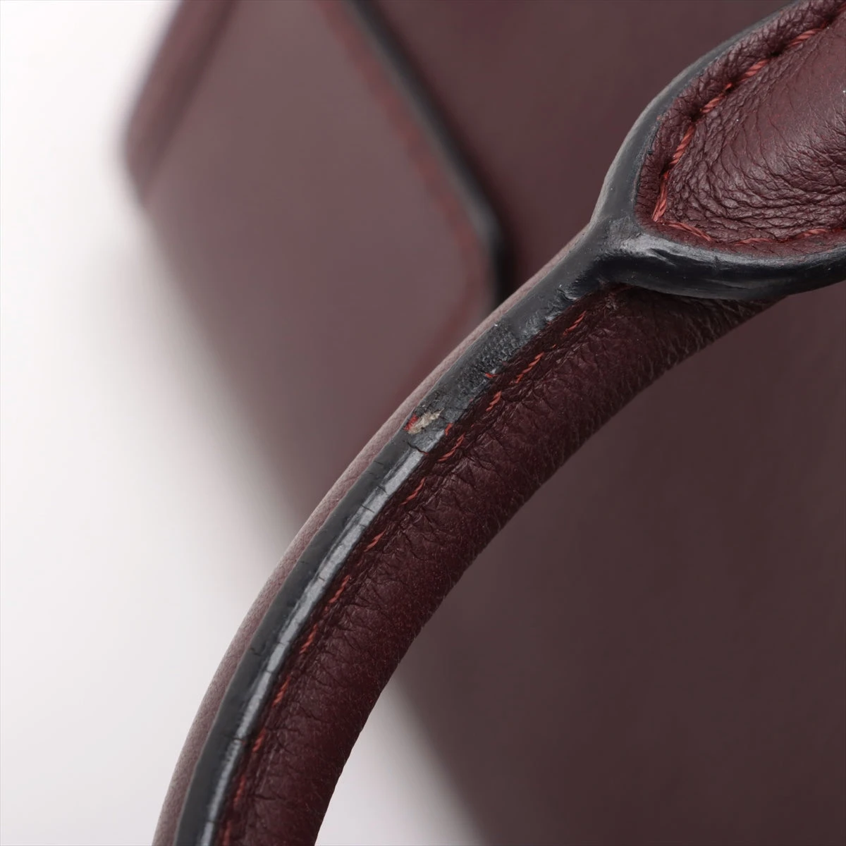K374 未使用☆ロエベ アマソナ ハンドバッグ トートバッグ レザー ボルドー LOEWE ロエベ アマソナ36 クロコダイル ボルドー ハンドバッグ