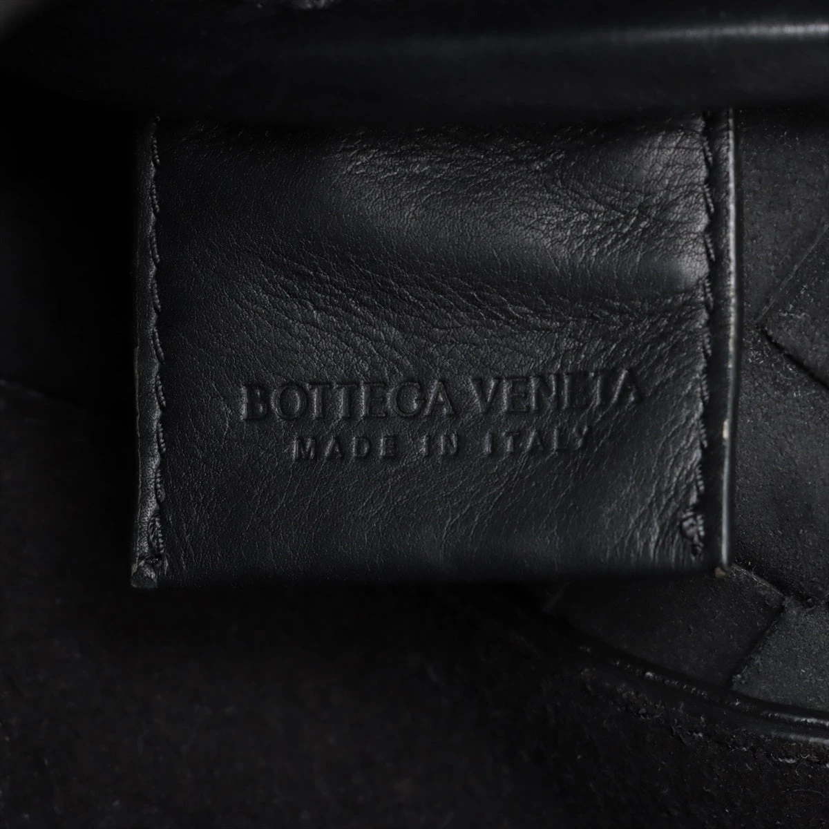 美品　ボッテガヴェネタ イントレチャート　レザー　2way ビジネスバッグ　黒 BOTTEGA VENETA（ボッテガ・ヴェネタ） 美品 ボッテガ ヴェネタ