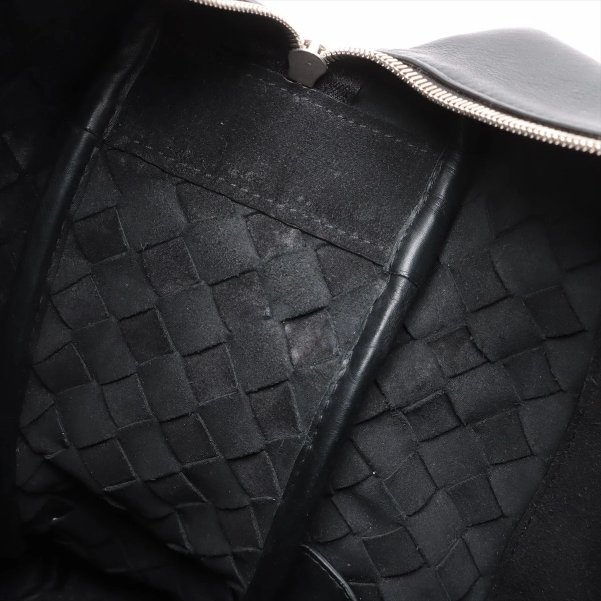 美品　ボッテガヴェネタ イントレチャート　レザー　2way ビジネスバッグ　黒 ボッテガヴェネタ BOTTEGAVENETA イントレチャート ビジネスバッグ